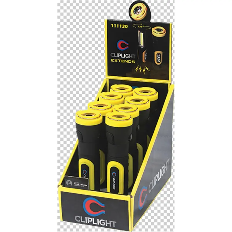 8-Pack Work Light Display Box Clp111130-D Clip Light Manufacturing 1