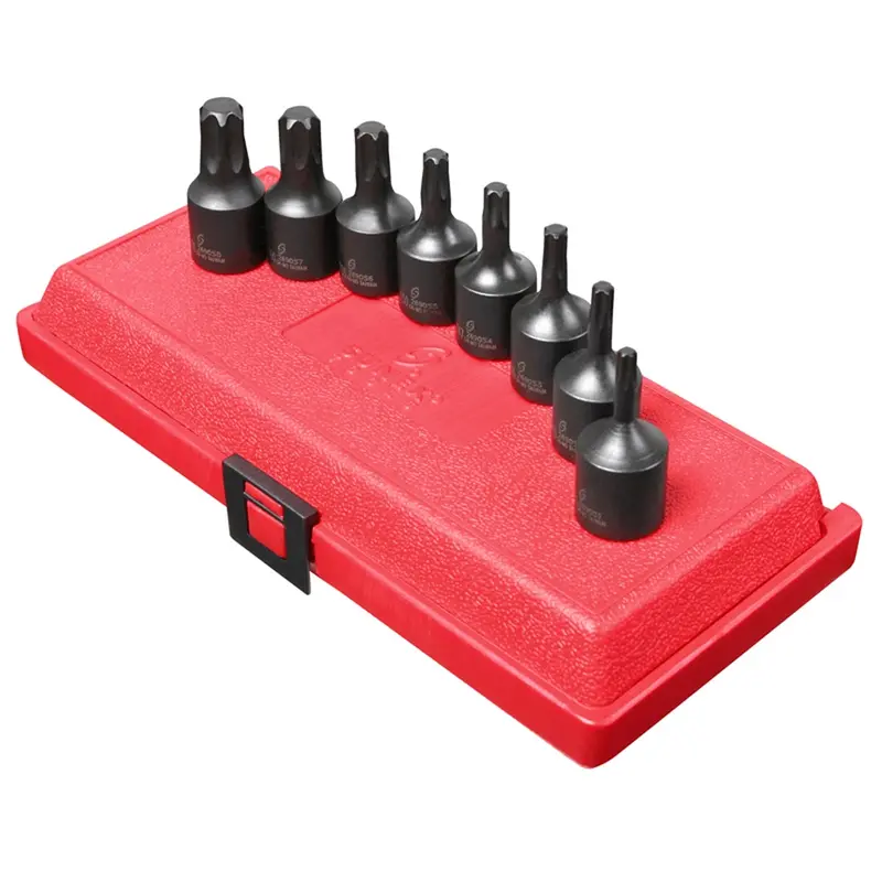 8 Piece 1/2" Drive Internal Star Impact Socket Set  Sun2690s Sunex 1