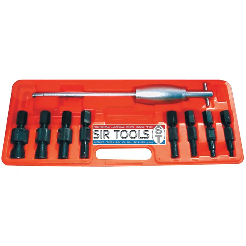 8 Piece Blind Hole Bearing / Bushing Collet Set With Slide Hammer Sirst9006 Sir Tools 1