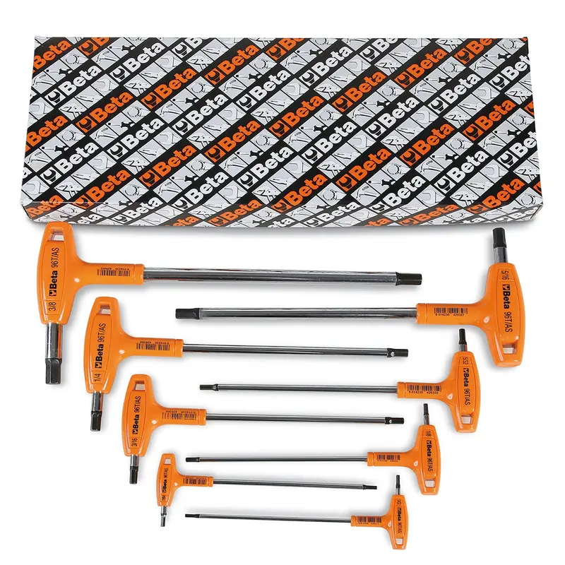 8 Piece Offset Hexagon Key Wrench Set Bta000960682 Beta Tools Usa 1