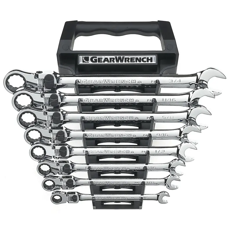 8 Piece Sae Gearwrench Xl Locking Flex Head Ratcheting Wrench Set Kdt85798 Gearwrench 1