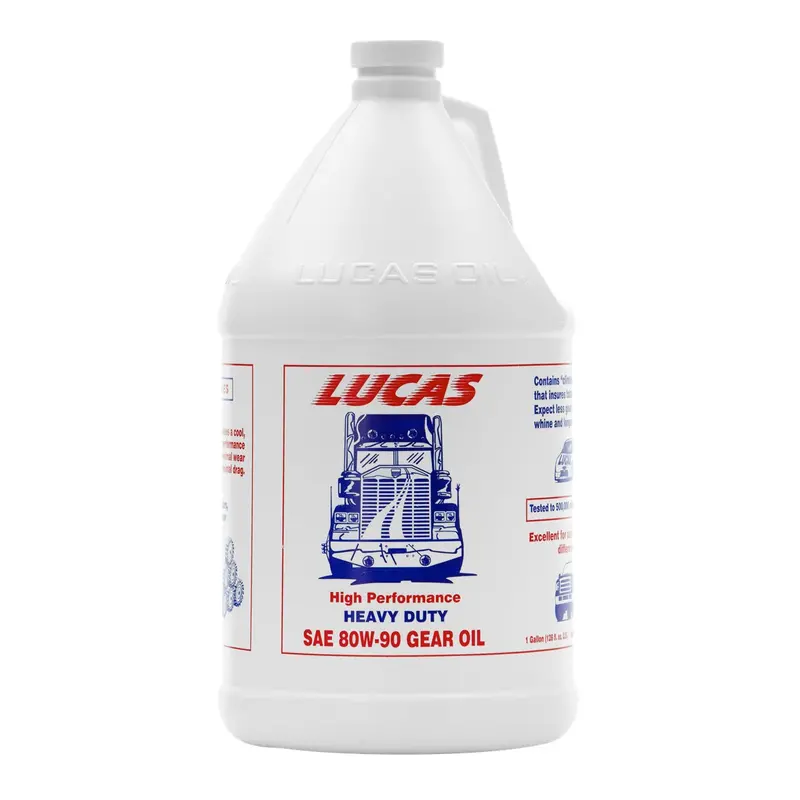 80W-90 Syn Gear Oil Gal 4/Cs Luc10046 Lucas Oil 1