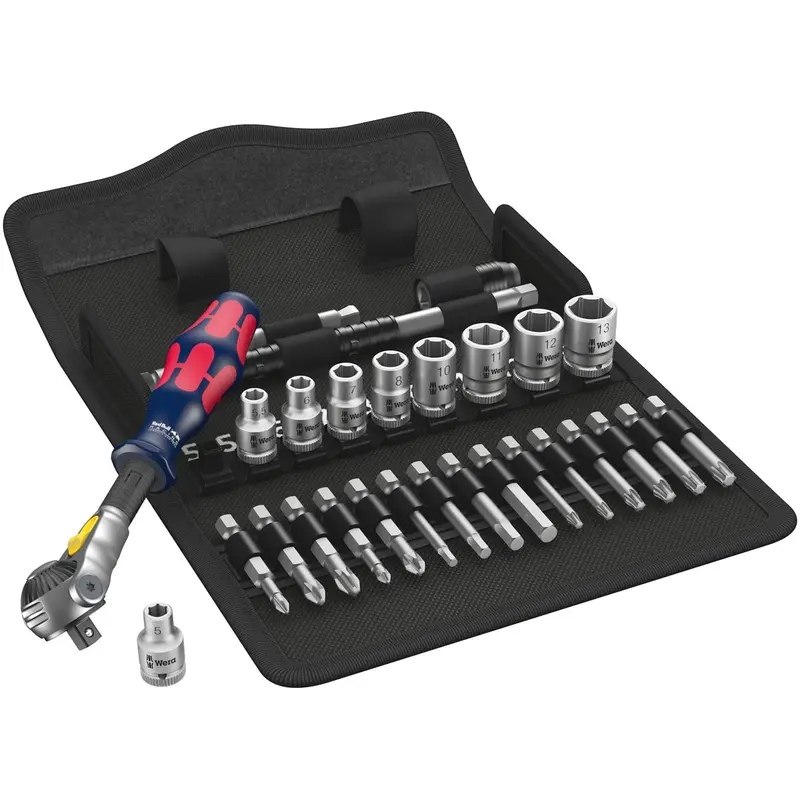 8100 Sa 6 Zyklop Speed- 1/4" Rbr Wer05227701001 Wera Tools 1