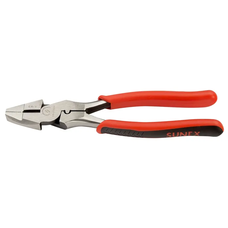 9.5" High Leverage Linemans Pliers Sun360704v Sunex 1