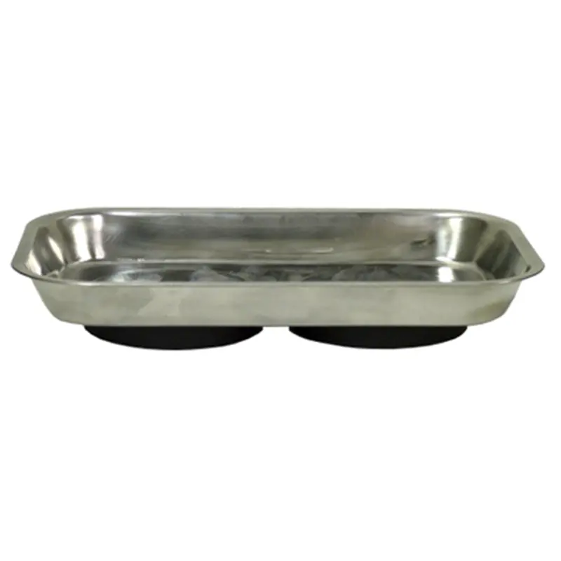 9.5 In. X 5.5 In. Stainless Steel Magnetic Parts Tray Mts3520 Mechanics Time Saver 1