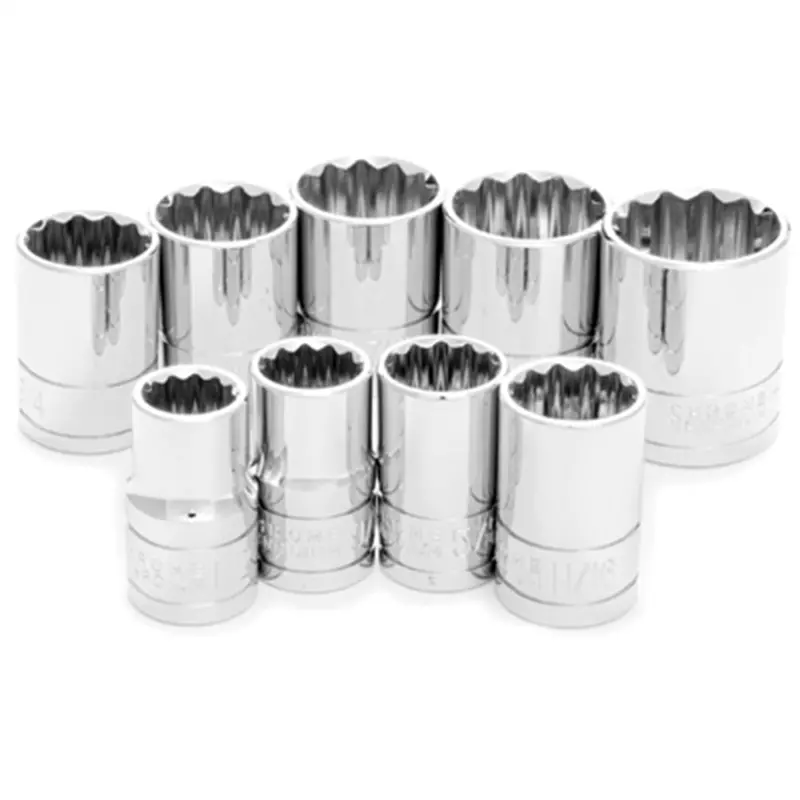 9 Pc 1/2'' Dr 12Pt Sae Skt Set Wlmw32500 Wilmar Corp. / Performance Tool 1