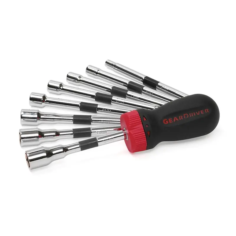9 Piece Geardriver Metric Nut Driver Set Kdt8909 Gearwrench 1