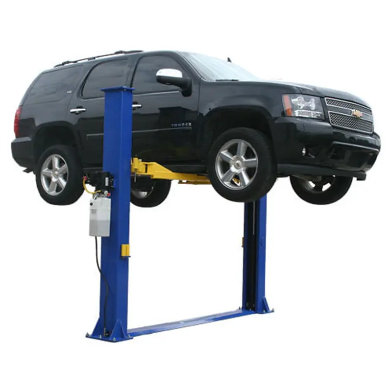 9,000 Lb. Capacity 2 Post Baseplate Lift Atexh-9Kbpx Atlas Automotive Equipment 1