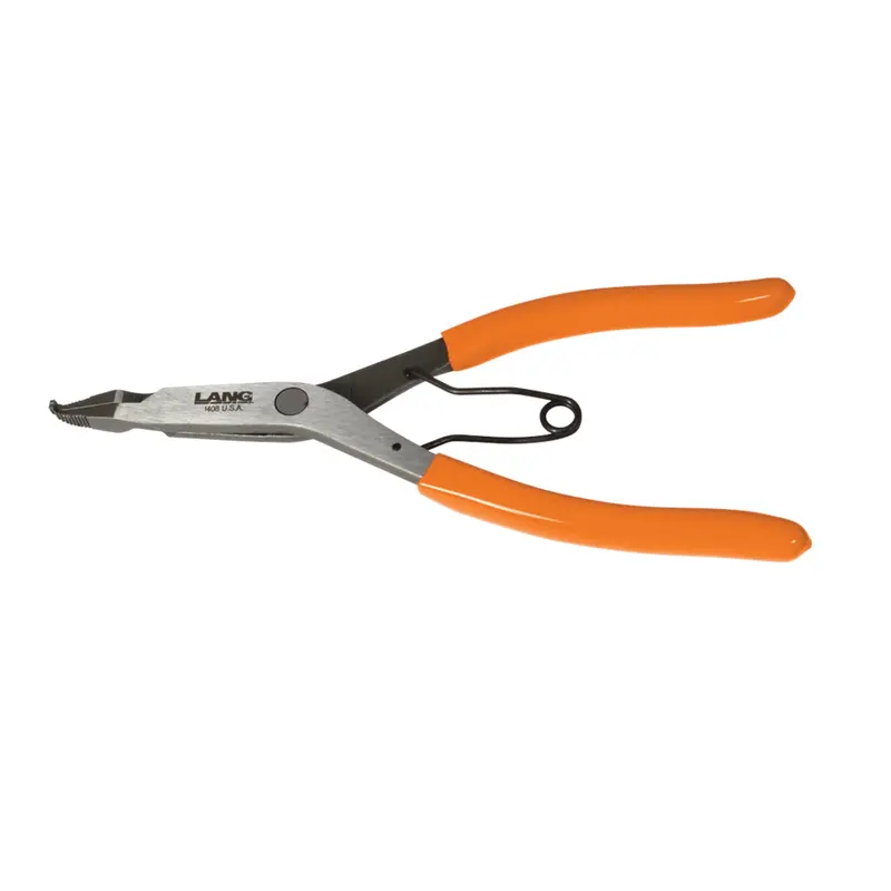 9In Bent Tip Lock Ring Pliers Kas1408 Lang Tools 1