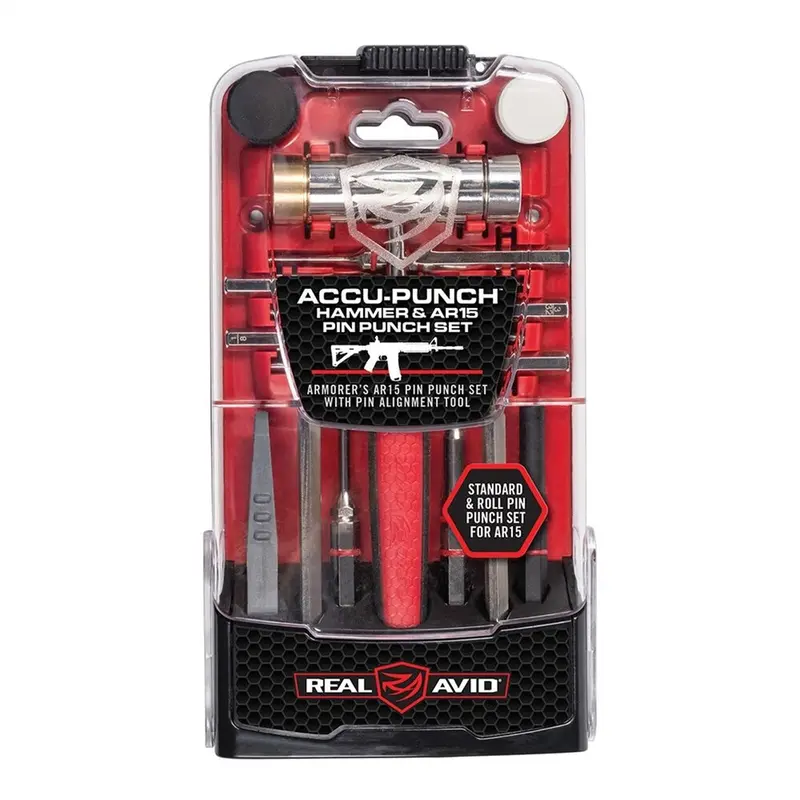 Accu-Punch Hammer And Ar15 Pin Punch Set Rlaavhps-Ar Revo Brand Group Llc 1