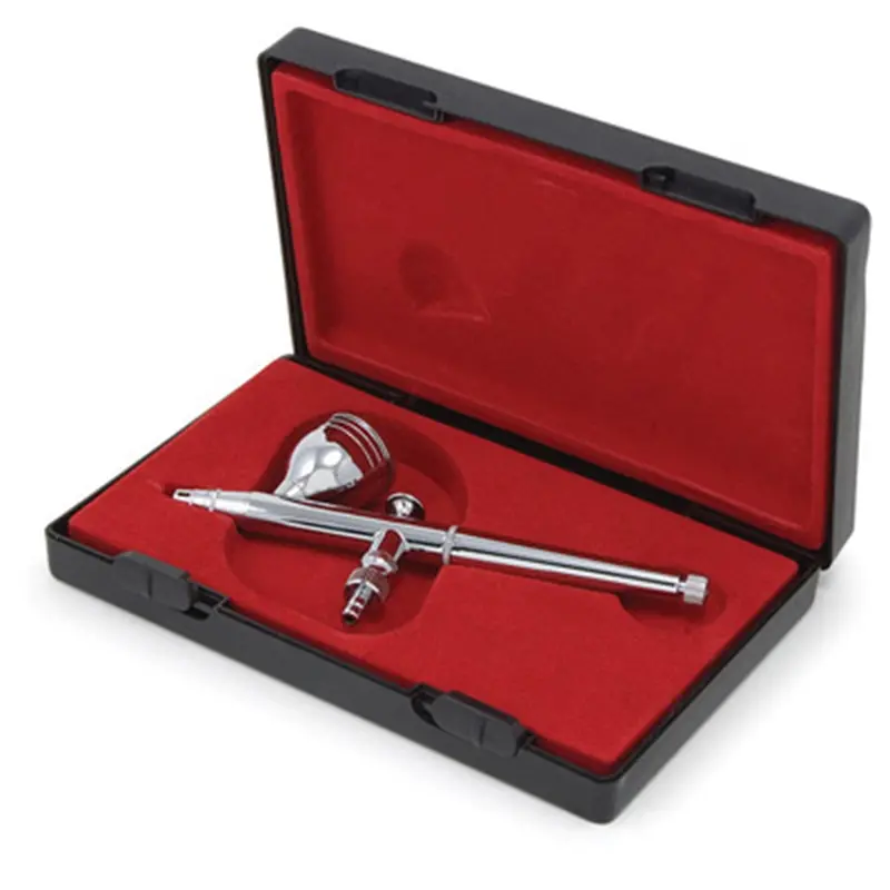 Air Brush, Dual Action, Gravity Feed Design, 0.35Mm Needle Nozzle And Paint Capacity Of 7Cc Tit19551 Titan 1