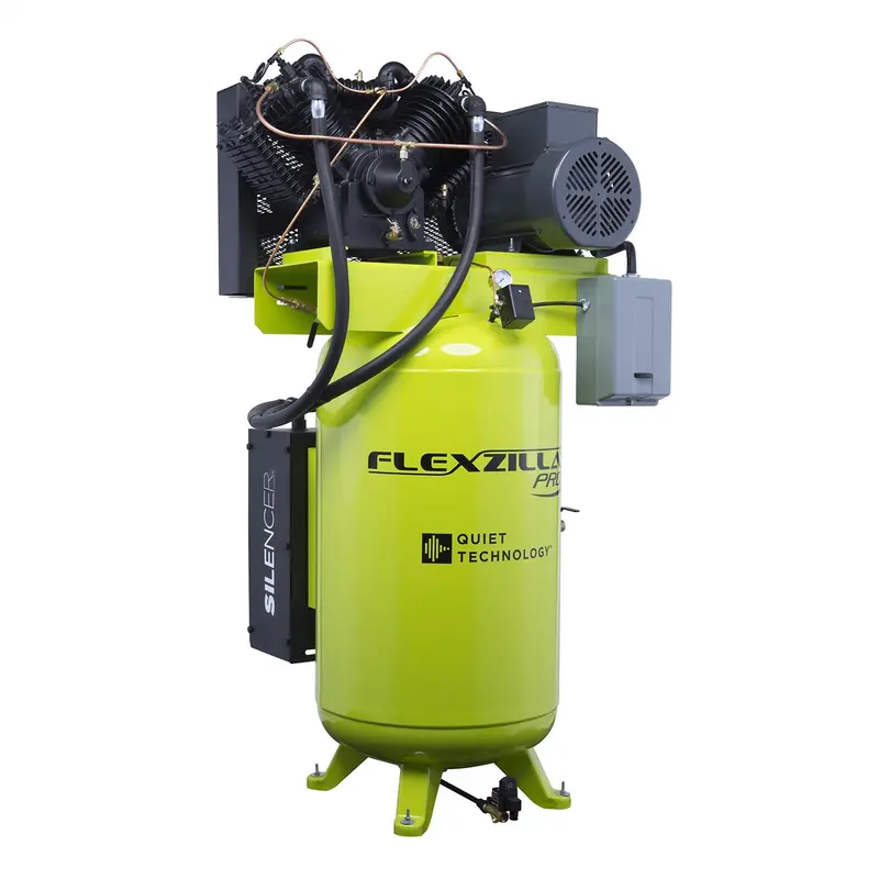 Air Compressor 10Hp, 80 Gal, 1 Ph, Vertical Lecfxs10v080v1 Flexzilla 1