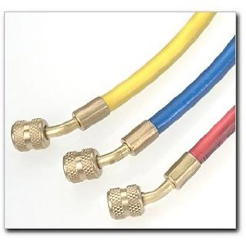 Air Conditioning Charging Hose, For R12, Yellow, 72" Long, Standard 1/4" Fittings Fjc6327 Fjc, Inc. 1