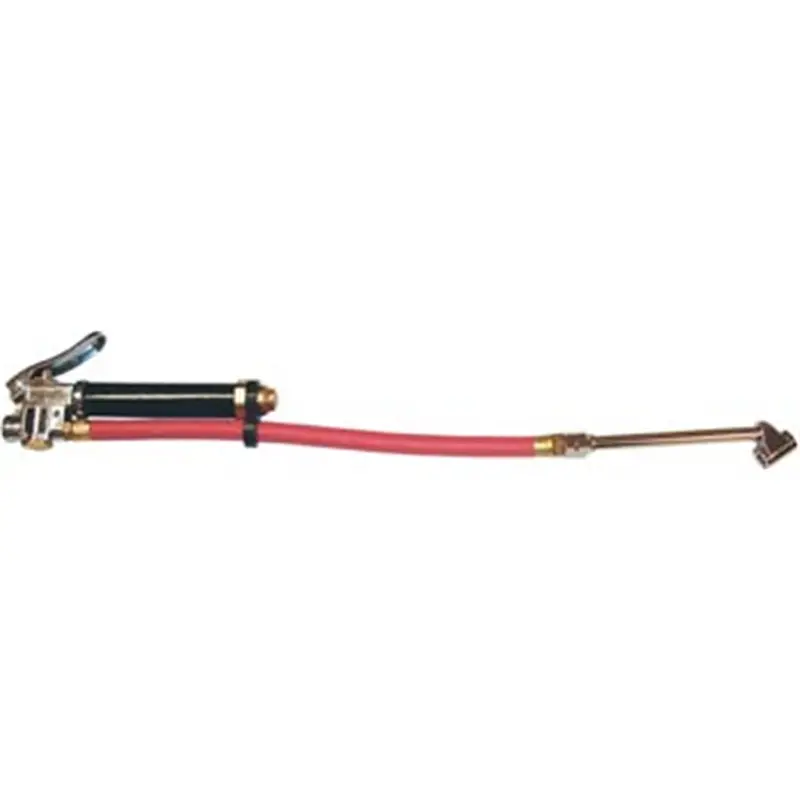 Air Line Inflator Gauge With Dual Foot Chuck 10-120 Psi Tmrti6400 The Main Resource 1
