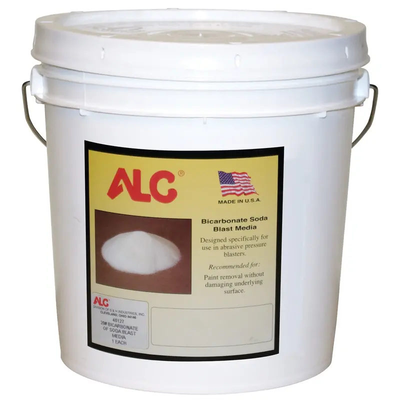 Alc 20 Lb. Bicarbonate Of Soda Blast Abrasive In Plastic Tub Alc40127 Alc Keysco 1