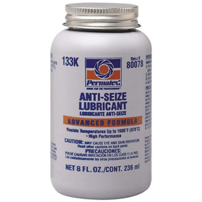 Anti-Seize Lubricant 133K, 8 Ounce Brush Top Bottle Ptx80078-Can Permatex Inc 1