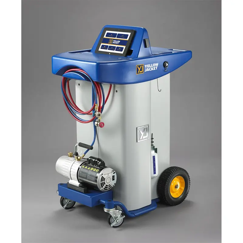 Automatic R1234yf W/ Android Tablet And Int. Inden. / Yellow Jacket Refrigerant Management System Rit37866 Ritchie Engineering 1