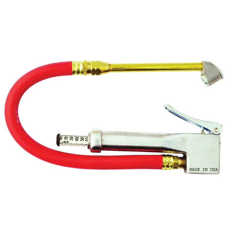 Bayonet Inflator Gage With Dual Truck Head Chuck Mils522 Milton Industries 1