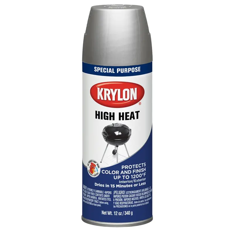 Bbq & Stove Aluminum 12 Oz. Aerosol Dup1407 Krylon 1