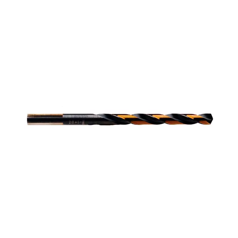Black And Gold Hss Fractional Straight Shank Jobber Length Drill Bit - 5/32" Han3019010b Hanson 1