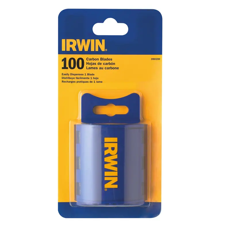 Blade Utility Carbon 100Pk Irw2083200 Irwin Industrial 1