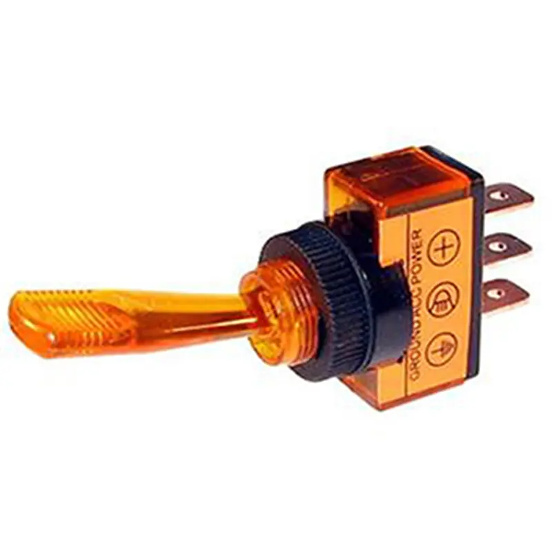 Blue Illuminated Toggle 20A 12V S.P.S.T. 1 Pc Jtt2616j The Best Connection 1