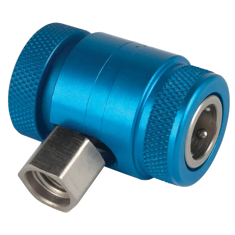 Blue Low-Side Service Coupler For Ac1234-6 Rob18122 Robinair 1
