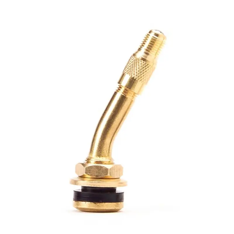Brass Bolt-In 2.25" Valve For Ford Trucks, .453" Rim Hole (Pack Of 10) Tmrtr429-10 The Main Resource 1