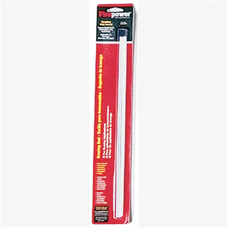 Bronze Flux Coated Brazing Rod, 3/32" Diameter X 14" Long, 4 Per Pack, Carded Fpw1440-0400 Firepower 1