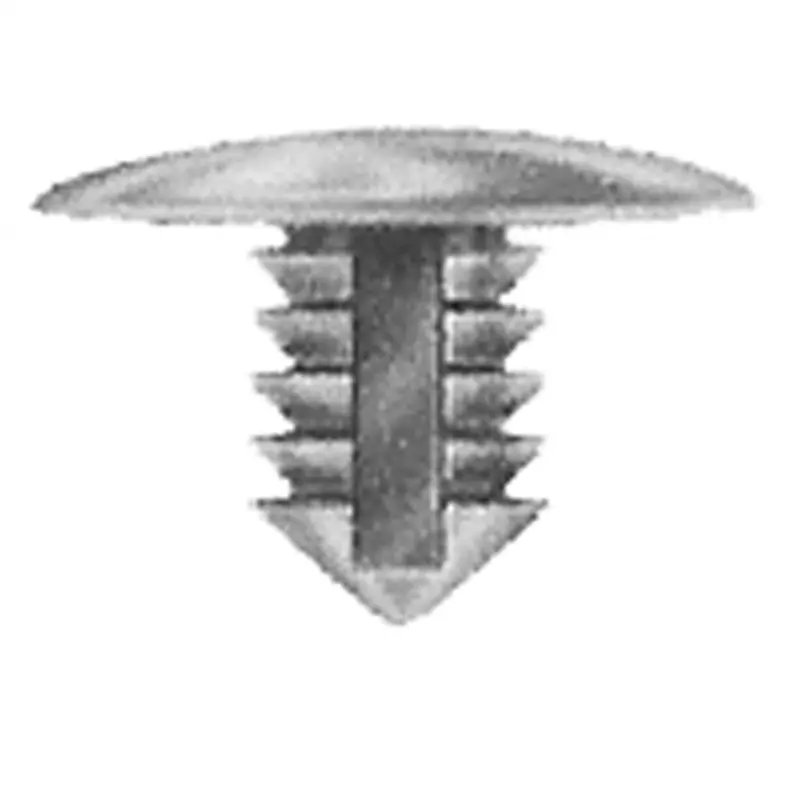 Bumper, Fender, Seat & Carpet Retainer, Size: 6.3Mm, Stem: 11Mm, Head: 18.5Mm, Qty: 100 Abd6041b Auto Body Doctor 1