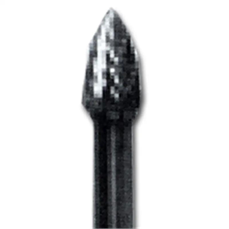 Carbide Bur Tree Pointed 1/4" Shank Srkbt24 Shark Industries 1