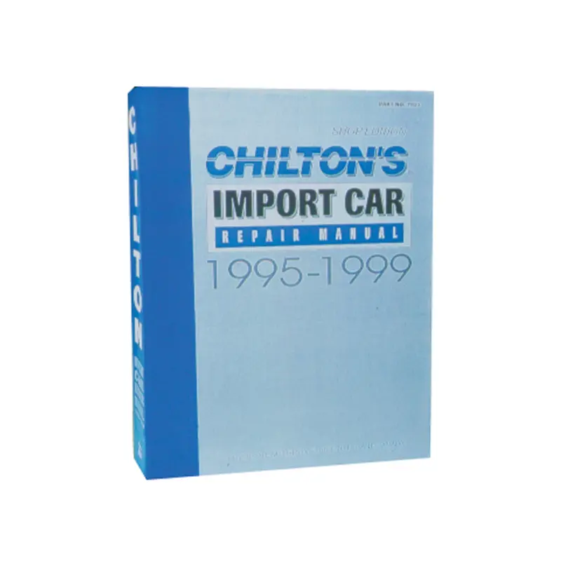 Chiltons Import Car Manual - 1995-1999 Shop Edition Chn7923 Chiltons Book Company 1