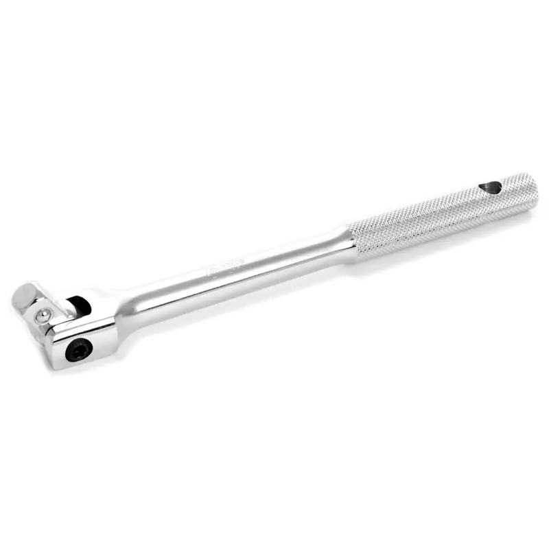 Chrome Breaker Bar Handle, 1/2" Drive, With Flex End Wlmw32118 Wilmar Corp. / Performance Tool 1