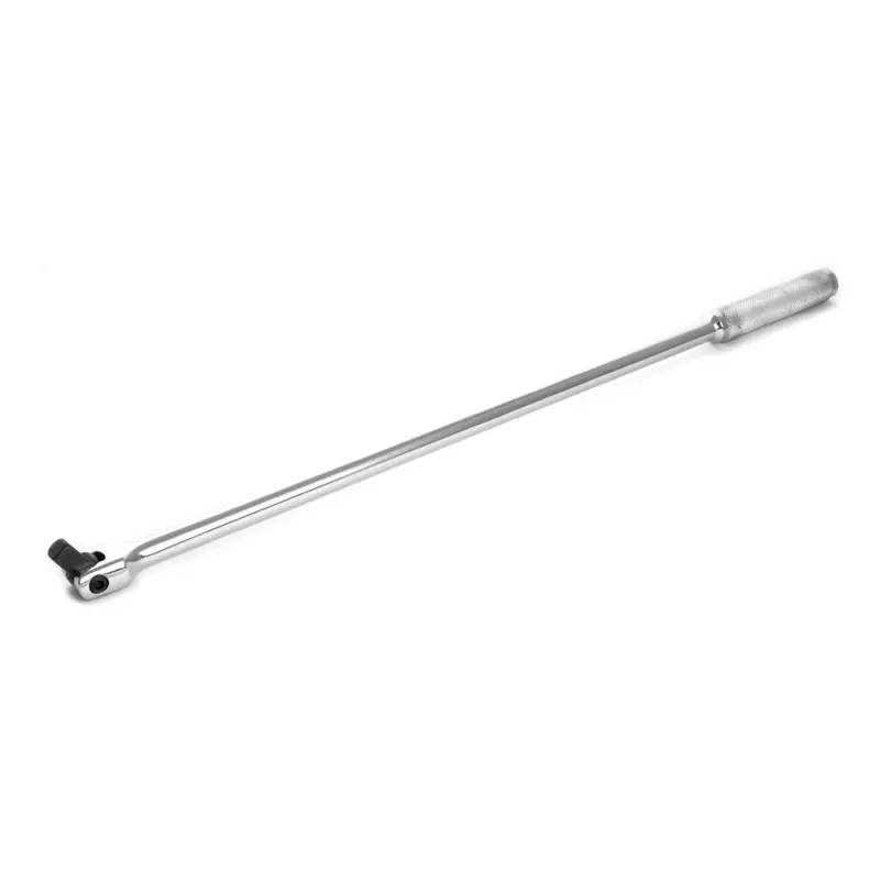 Chrome Breaker Bar Handle, 1/2" Drive With Flex End Wlmw32121 Wilmar Corp. / Performance Tool 1