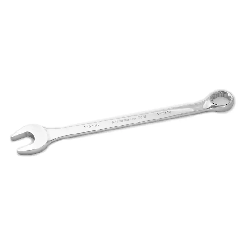 Chrome Combination Wrench, 1-3/16", With 12-Point Box End, Fully Polished, 15-1/2" Long Wlmw30238 Wilmar Corp. / Performance Tool 1