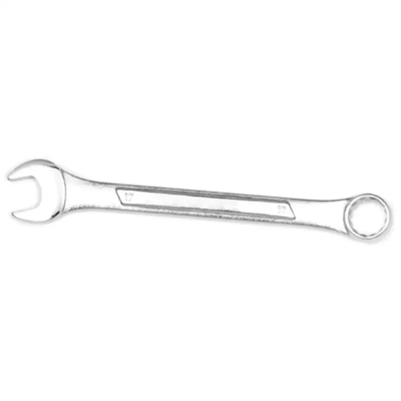 Chrome Combination Wrench, 17Mm, With 12 Point Box End, Raised Panel, 8-1/8" Long Wlmw318c Wilmar Corp. / Performance Tool 1