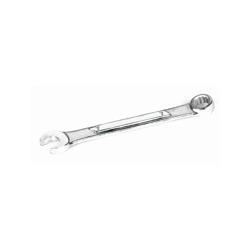Chrome Combination Wrench, 7Mm, With 12 Point Box End, Raised Panel, 3-7/8" Long Wlmw309c Wilmar Corp. / Performance Tool 1