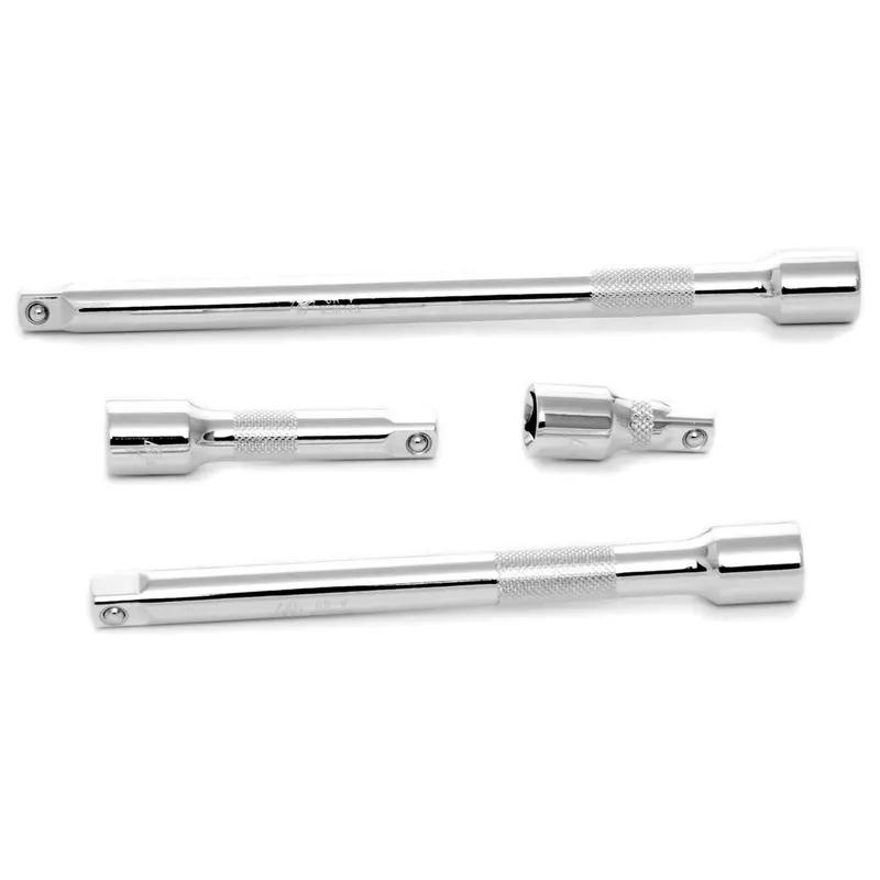 Chrome Extension Set, 4 Piece, 3/8" Drive, With 1-3/4", 3", 6" And 8" Extensions Wlmw38152 Wilmar Corp. / Performance Tool 1