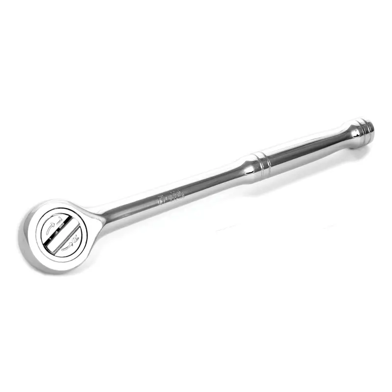 Chrome Ratchet, 1/2" Drive, Round Head, 9-7/8" Long Wlmw32106 Wilmar Corp. / Performance Tool 1