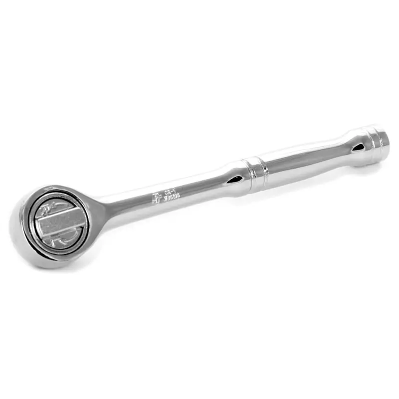 Chrome Ratchet, 1/4" Drive, Round Head, 5-1/2" Long Wlmw36106 Wilmar Corp. / Performance Tool 1