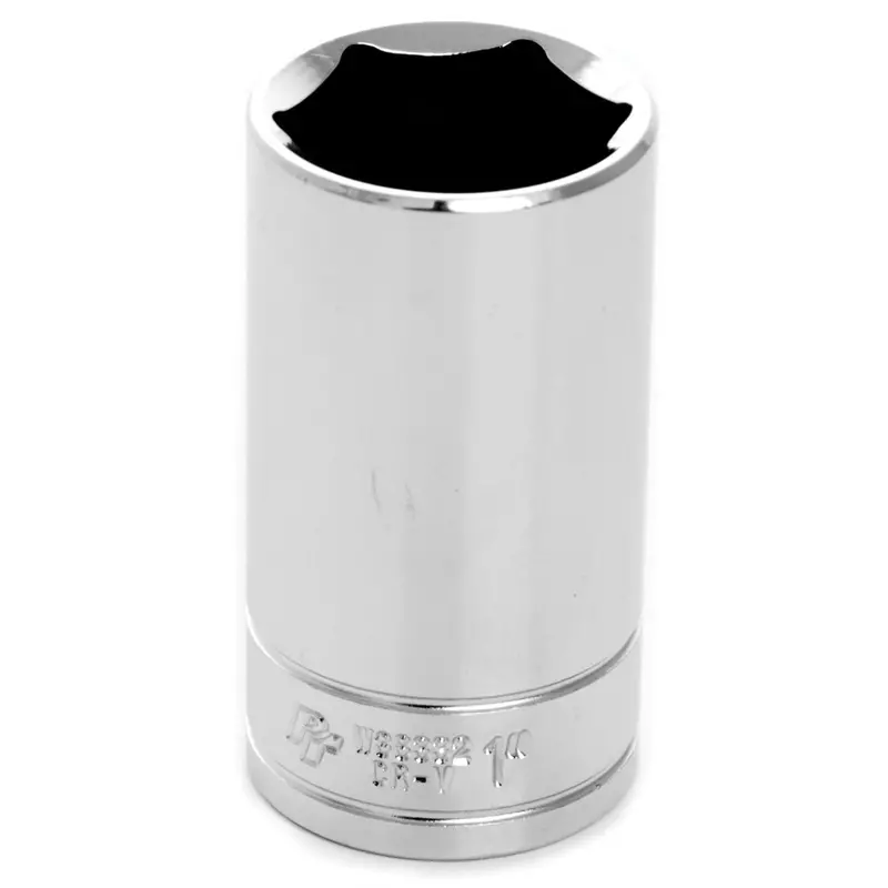 Chrome Socket, 3/8" Drive, 1", 6 Point, Deep Wlmw38332 Wilmar Corp. / Performance Tool 1