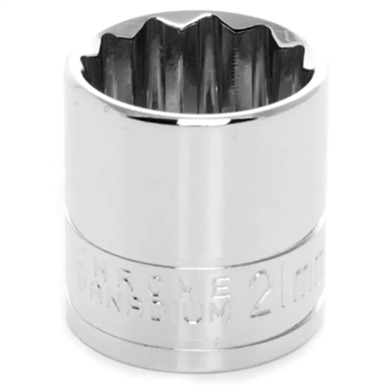 Chrome Socket, 3/8" Drive, 21Mm, 12 Point, Shallow Wlmw38821 Wilmar Corp. / Performance Tool 1