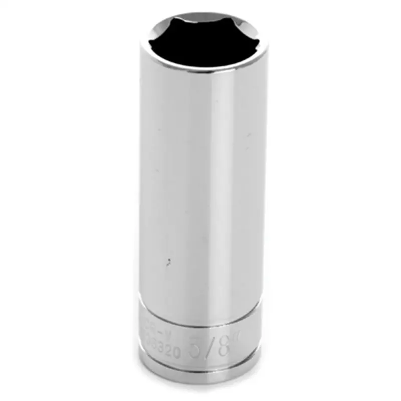 Chrome Socket, 3/8" Drive, 5/8", 6 Point, Deep Wlmw38320 Wilmar Corp. / Performance Tool 1