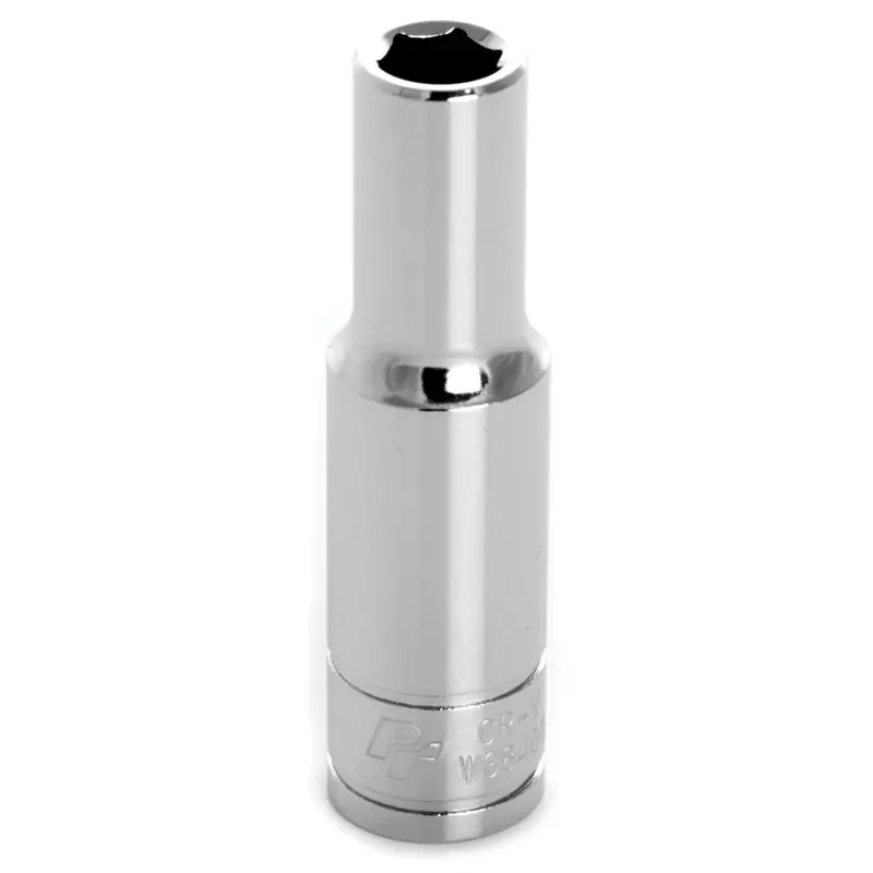 Chrome Socket, 3/8" Drive, 8Mm, 6 Point, Deep Wlmw38408 Wilmar Corp. / Performance Tool 1