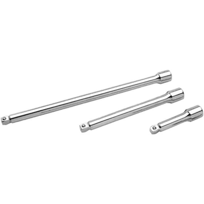 Chrome Wobble Extension Set, 1/2" Drive, 3 Piece, With 3", 5" And 10" Extensions Wlmw32141 Wilmar Corp. / Performance Tool 1