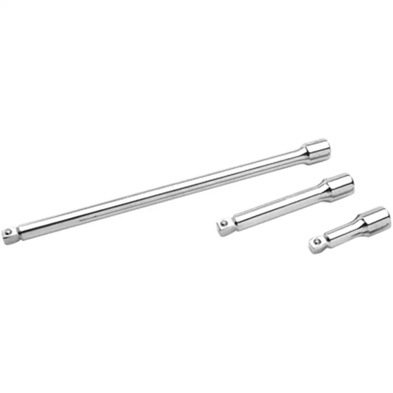 Chrome Wobble Extension Set, 3 Piece, 3/8" Drive, With 1-3/4", 3" And 8" Extensions Wlmw38157 Wilmar Corp. / Performance Tool 1