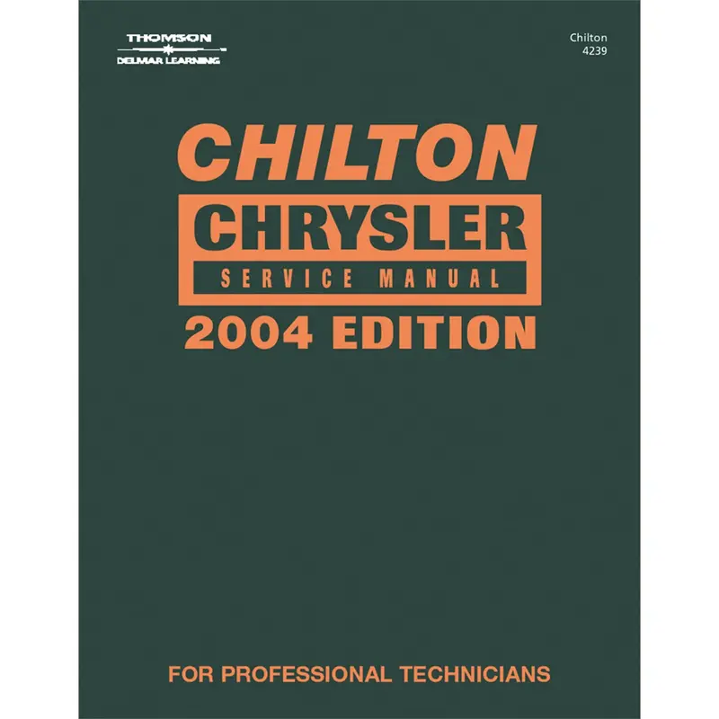 Chrysler Service 2000-2004 Manual Chn24239 Chiltons Book Company 1