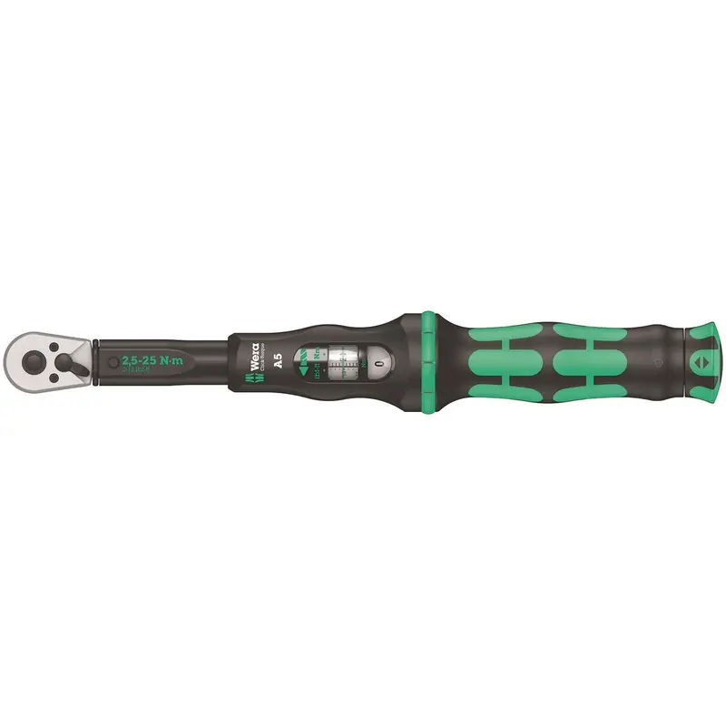 Click-Torque A5 Torque Wrench Drive 2,5 - 25 Nm Wer05075604001 Wera Tools 1