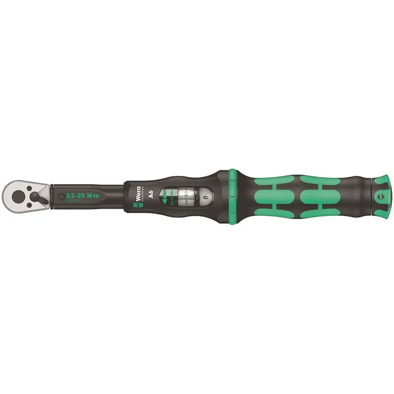 Click-Torque A6 Torque Wr Hex 2.5-25 Nm Wer05075605001 Wera Tools 1