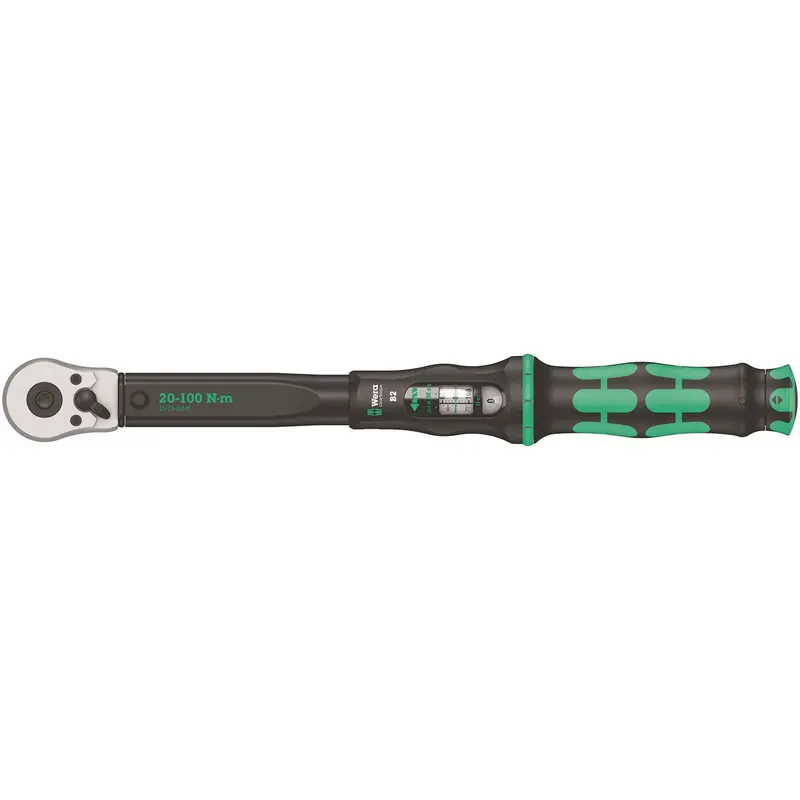 Click-Torque B2 Torque Wrench Drive 20 - 100 Nm Wer05075611001 Wera Tools 1